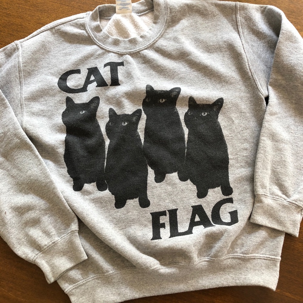 Cat Flag Crewneck